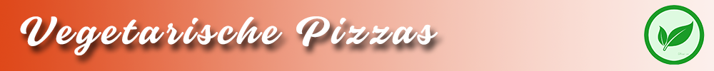 Pizzaauswahl vegetarisch